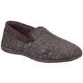 Cotswold Stanley Mikrofaser Herren Hausschuhe In Braun