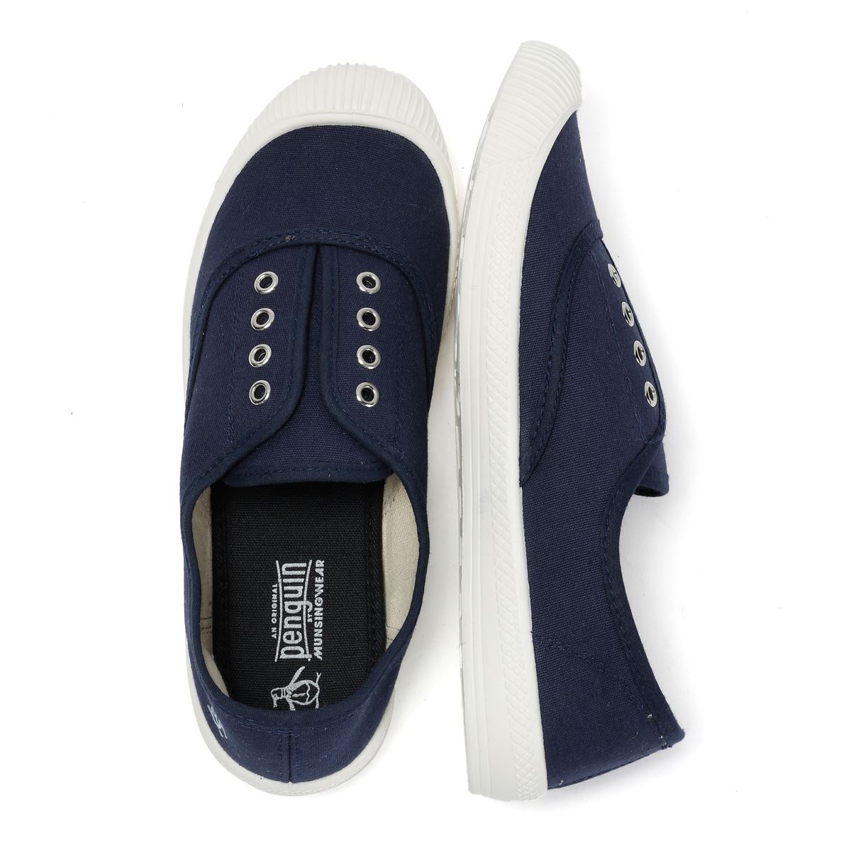Penguin Anita Leinenschuhe Für Damen In Blau