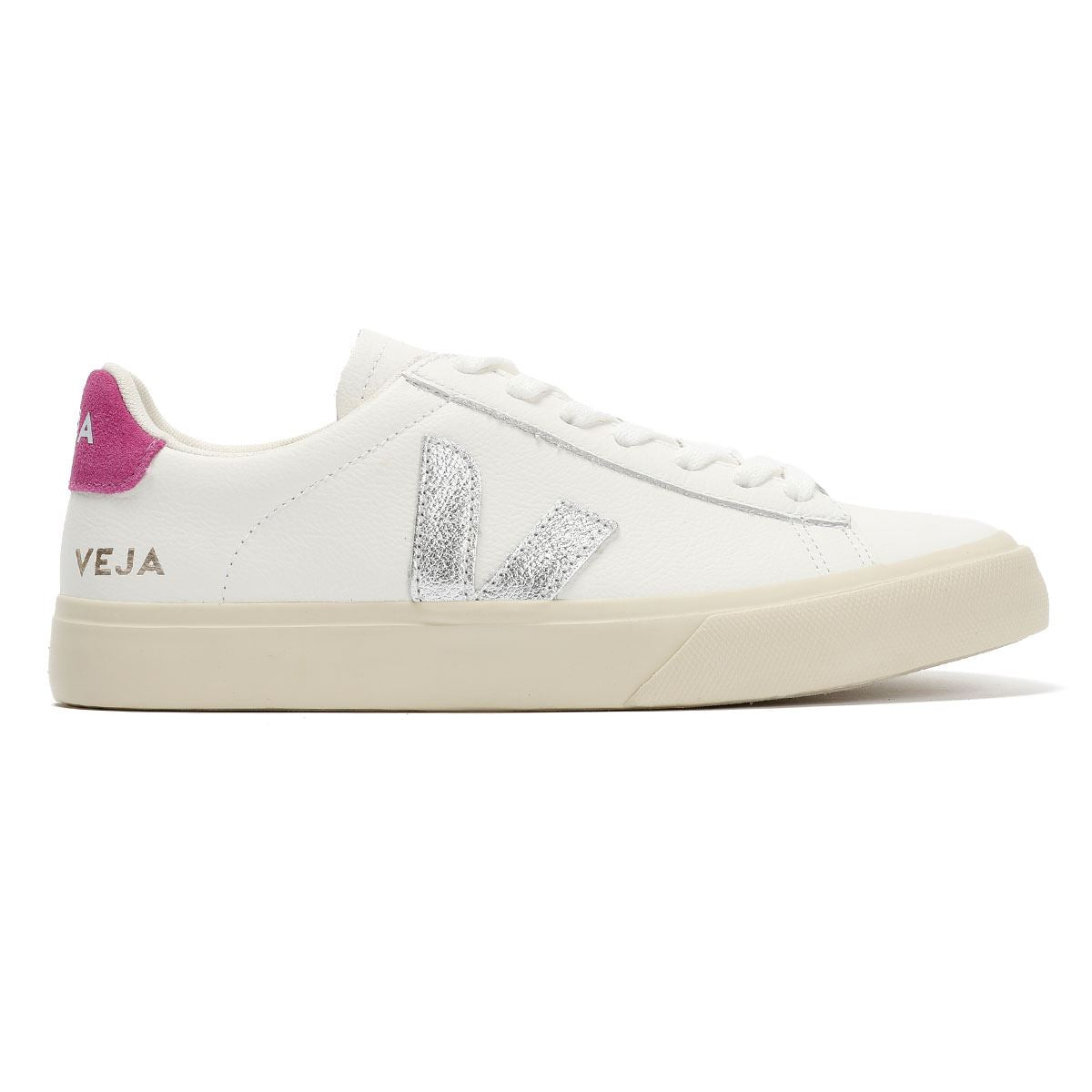 Veja Campo Leder Damen Weiße Sneakers