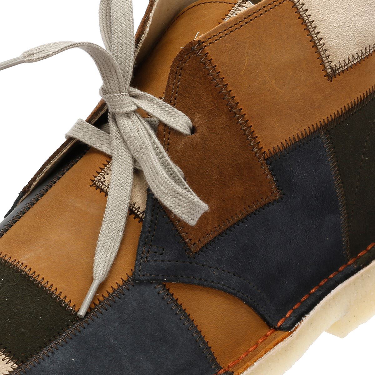 Clarks Originals Desert Patch Herren Stiefel Aus Wildleder In Braun