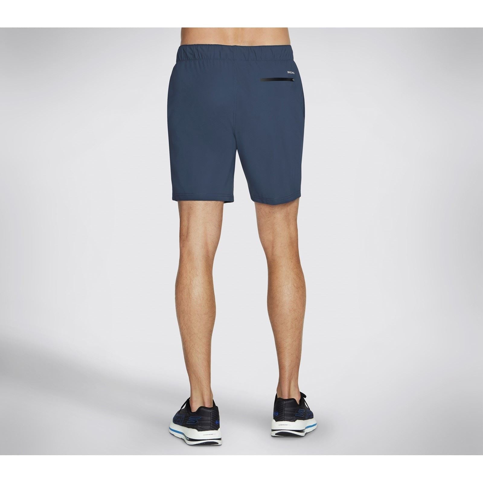Skechers Performance GOSTRETCH Ultra Nylon Herren Graue Sport Shorts