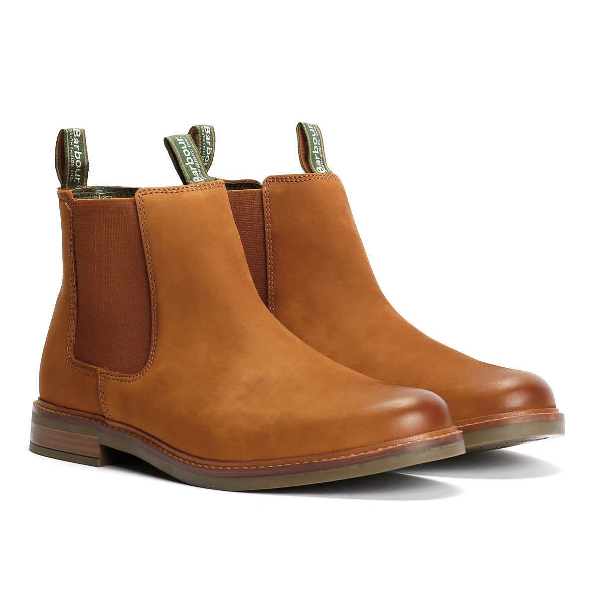Barbour Farsley Leder Herren Braune Stiefel