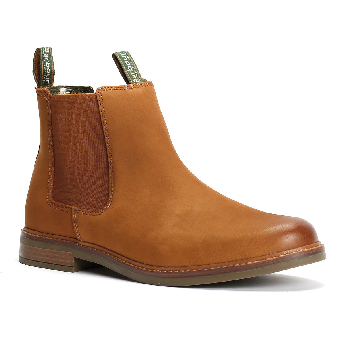 Barbour Farsley Leder Herren Braune Stiefel