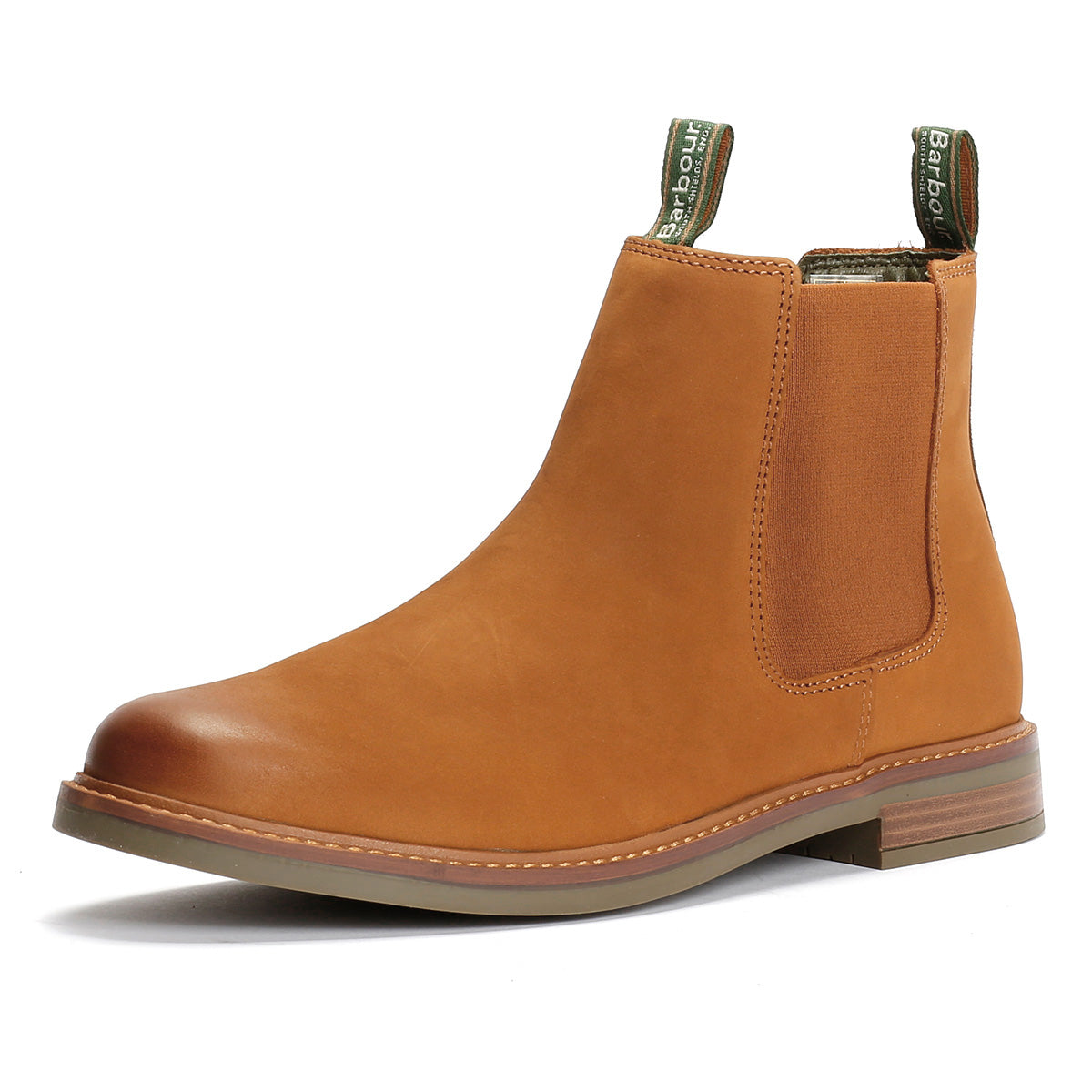 Barbour Farsley Leder Herren Braune Stiefel
