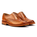 Ben Sherman Sugarman Brogue Leder Herren Braune Schnürschuhe