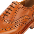 Ben Sherman Sugarman Brogue Leder Herren Braune Schnürschuhe