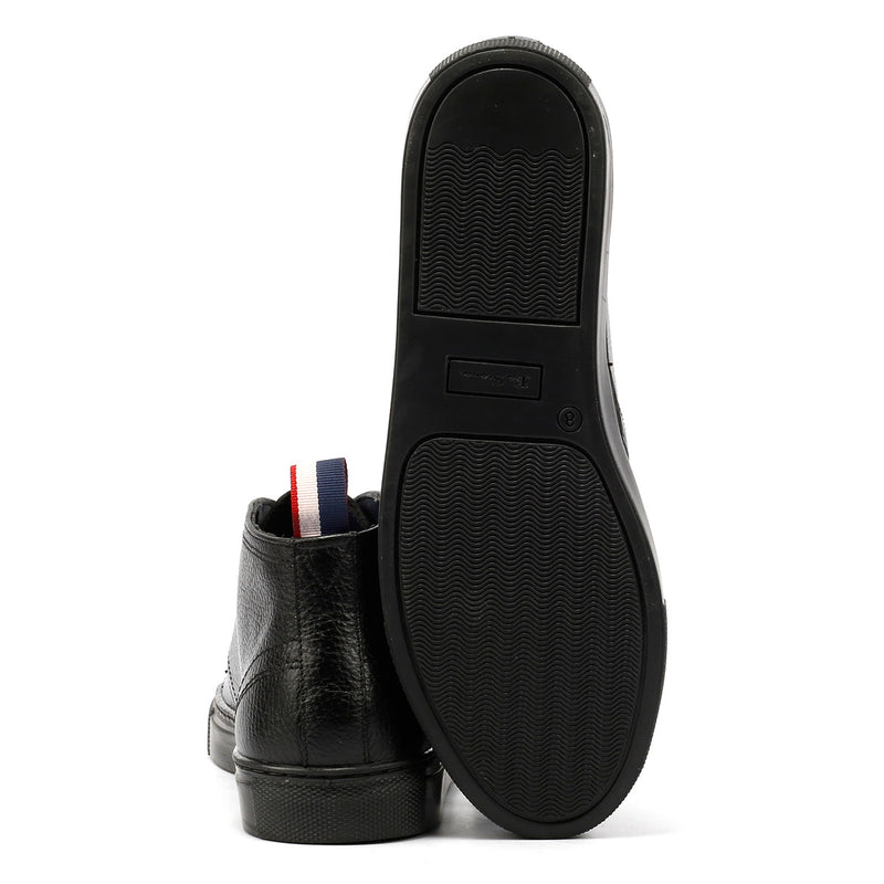 Ben Sherman Parka Schwarze Farbe Herrenlederstiefel