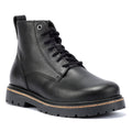 Birkenstock Highwood Lace Mid Damenlederstiefel In Schwarz