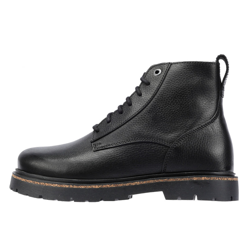 Birkenstock Highwood Lace Mid Damenlederstiefel In Schwarz