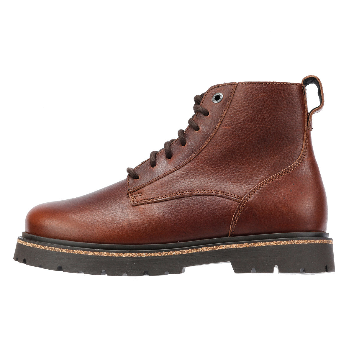 Birkenstock Highwood Lace Mid Damenstiefel Aus Braunem Leder