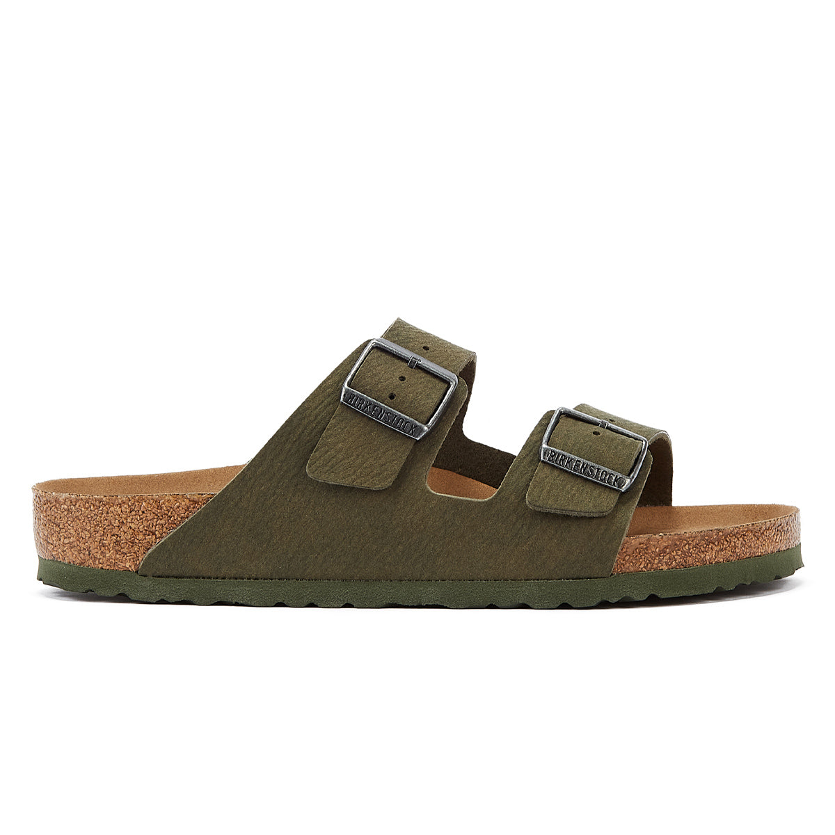 Birkenstock Arizona Vegan Herren Wüstenstaub Thymian Sandalen