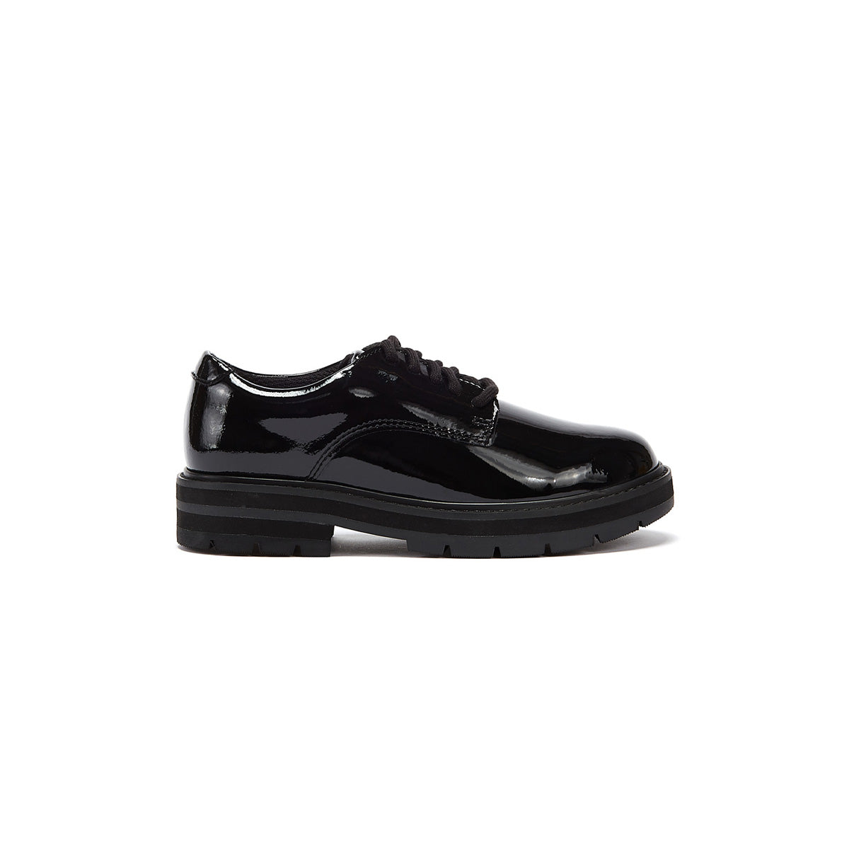 Clarks Prag Spitze O Junior Schwarze Schuhe