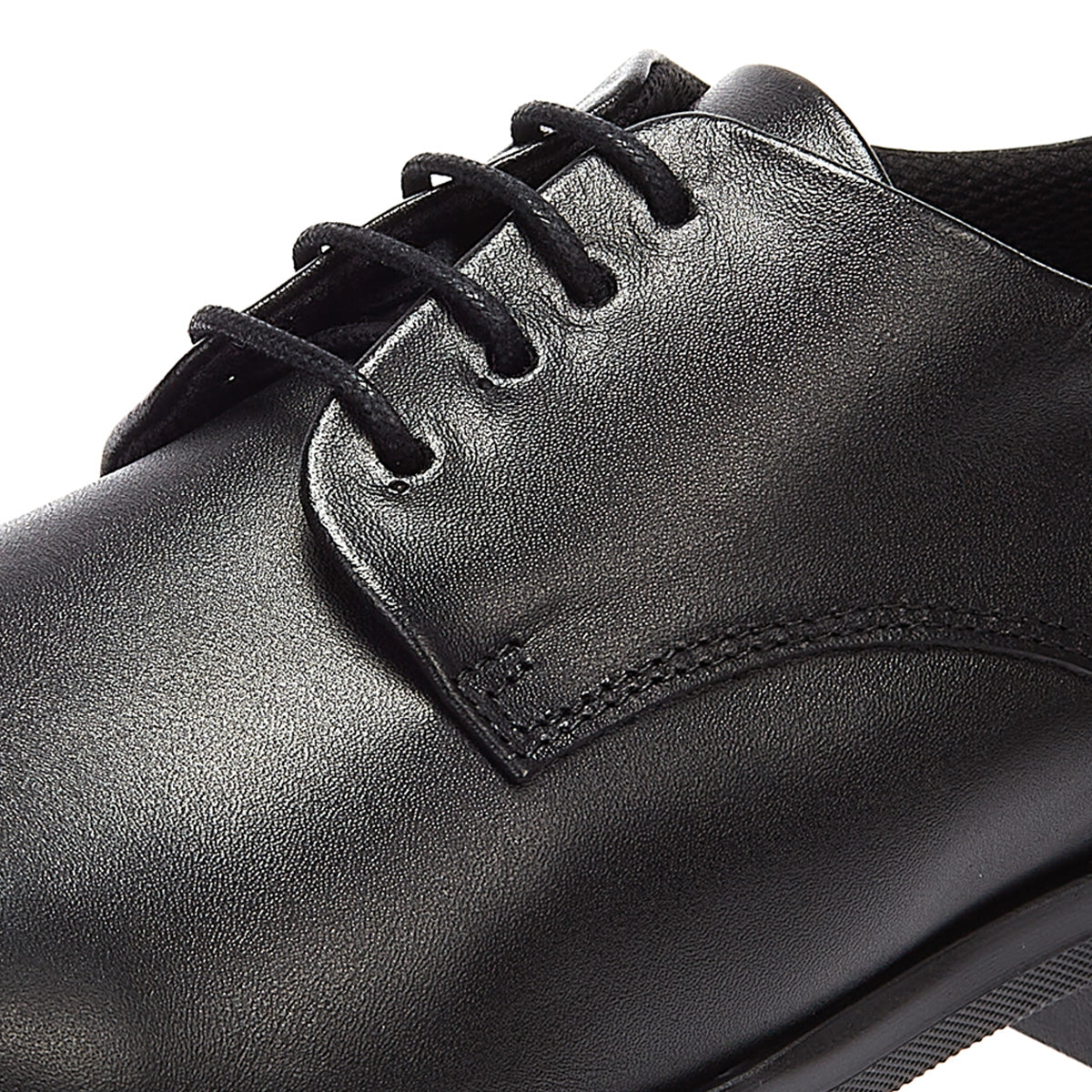 Clarks Teala Spitzenleder Damenschuhe (Schwarz)