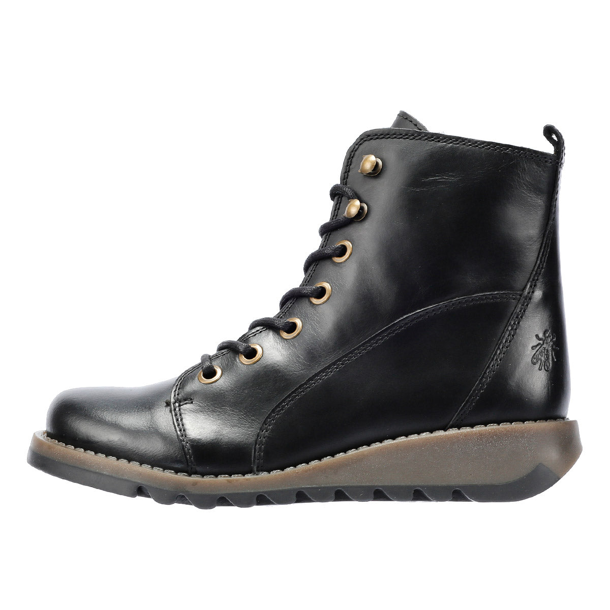 Fly London Sore Damen Schwarz Stiefel