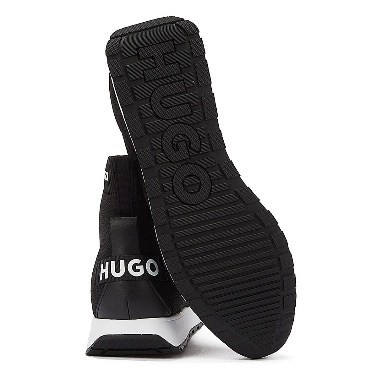 Hugo Icelin Hi Top Womens Black Trainers