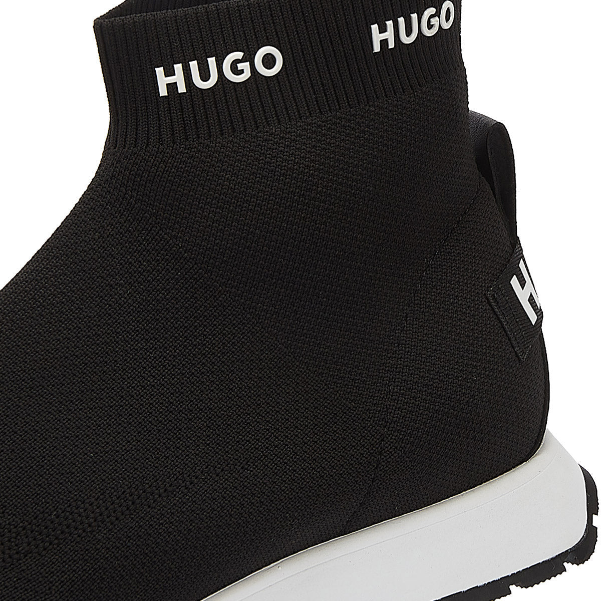 Hugo Icelin Hi Top Womens Black Trainers