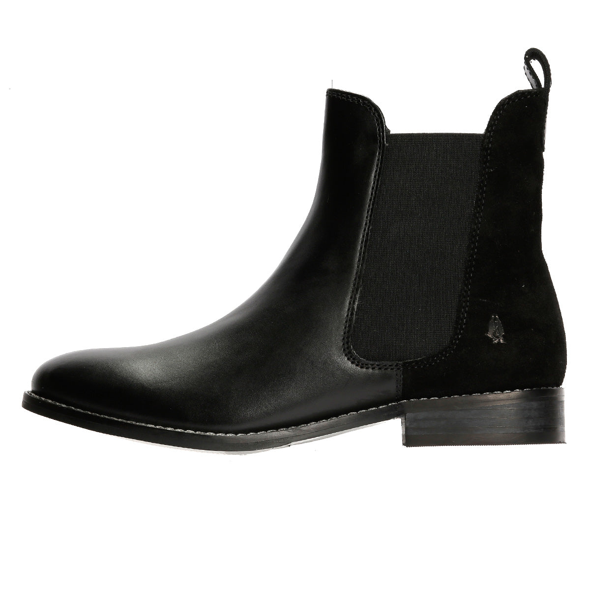 Hush Puppies Colette Damenstiefel Aus Schwarzem Wildleder