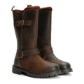 Hush Puppies Winnie Damenstiefel Aus Braunem Leder