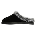 Hush Puppies Amara Wildleder Damen Hausschuhe In Schwarz
