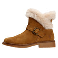 Hush Puppies Hannah Wildleder Damen Stiefeletten In Tan
