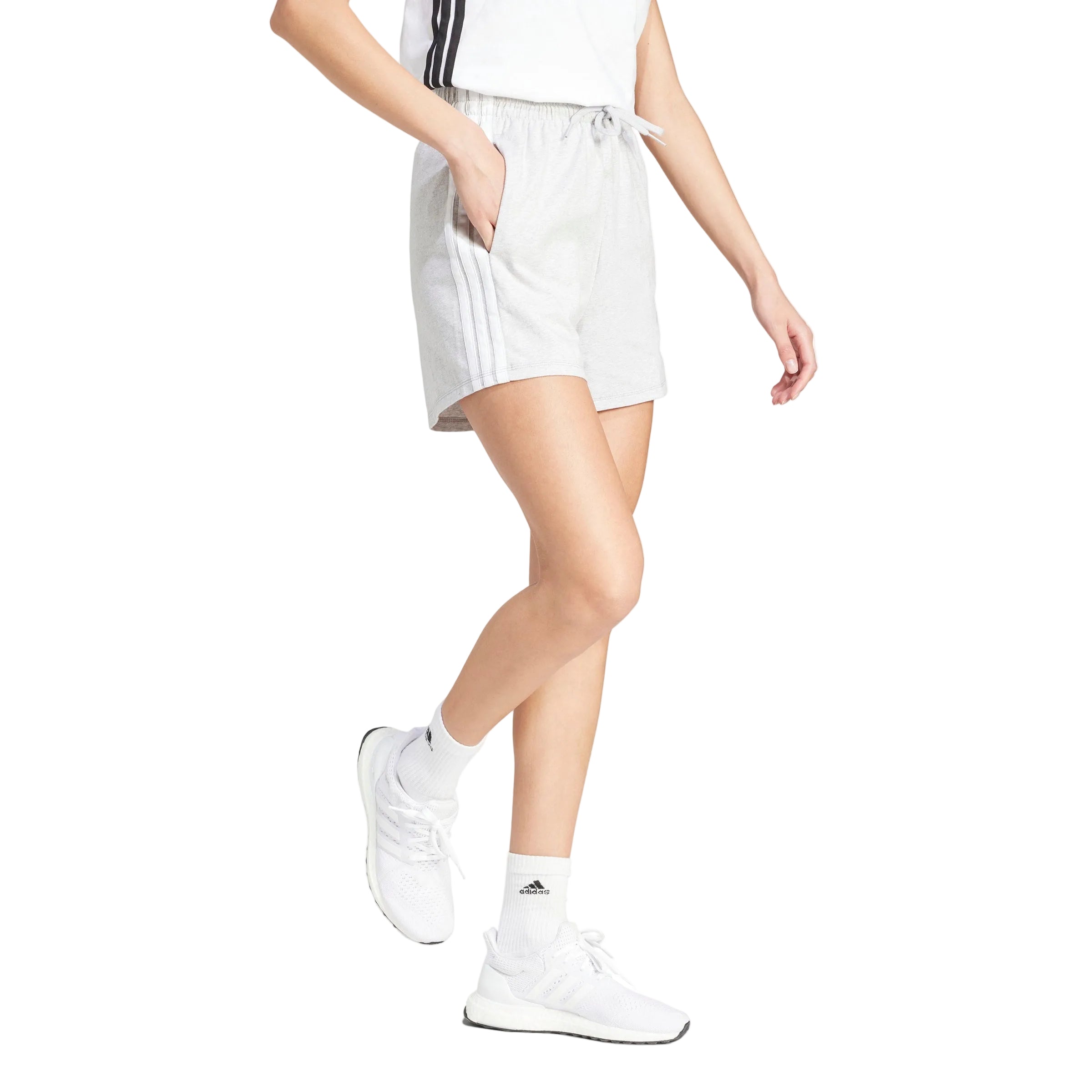 Adidas W 3S SJ Damen Graue Shorts