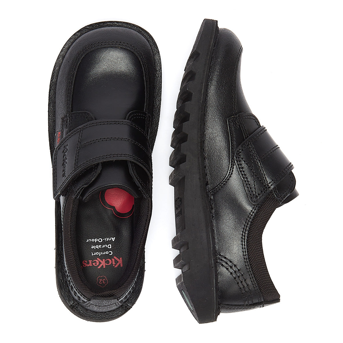 Kickers Kick Lo Scuff Junior Schwarz Turnschuhe