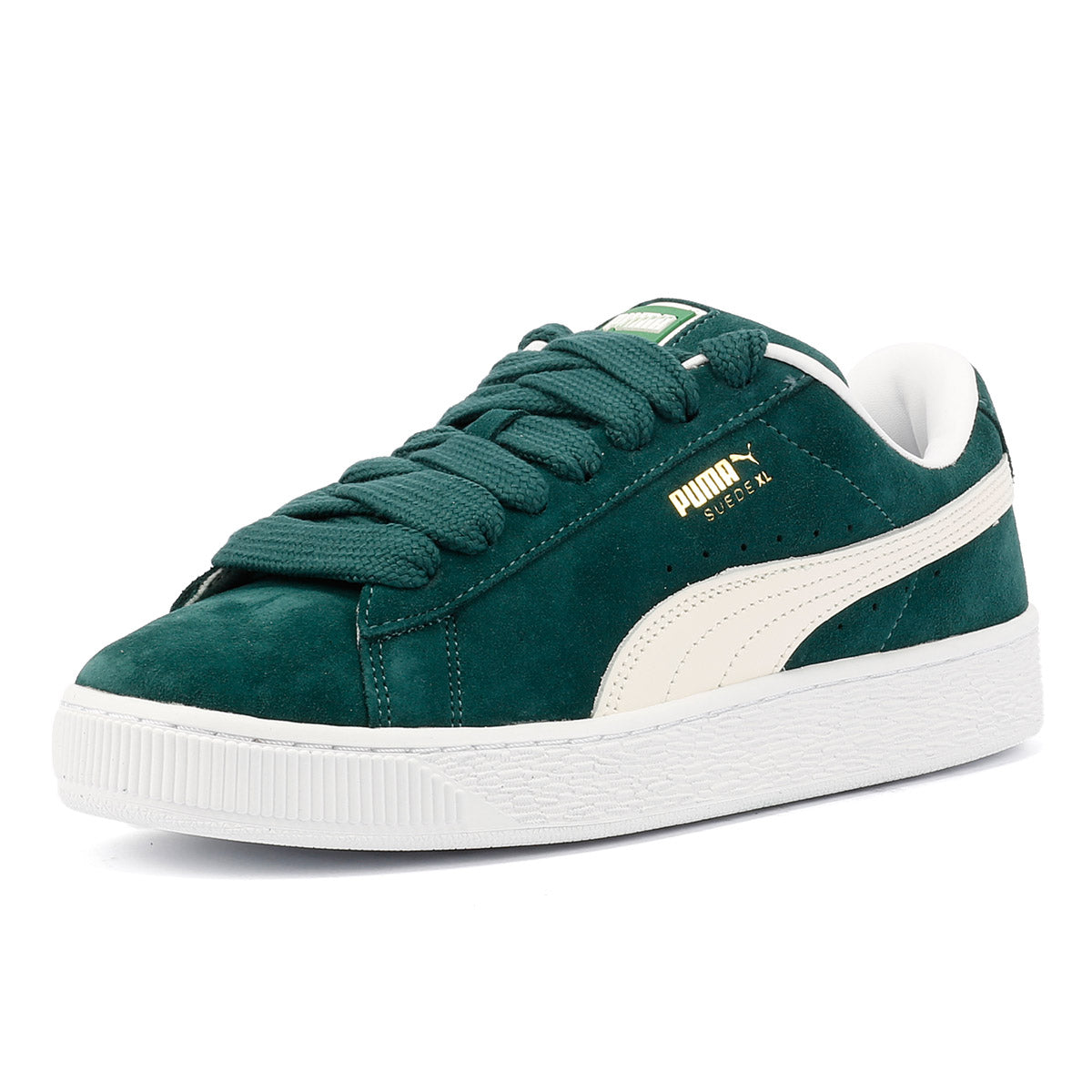 Puma Suede XL Wildleder Grüne Sneakers