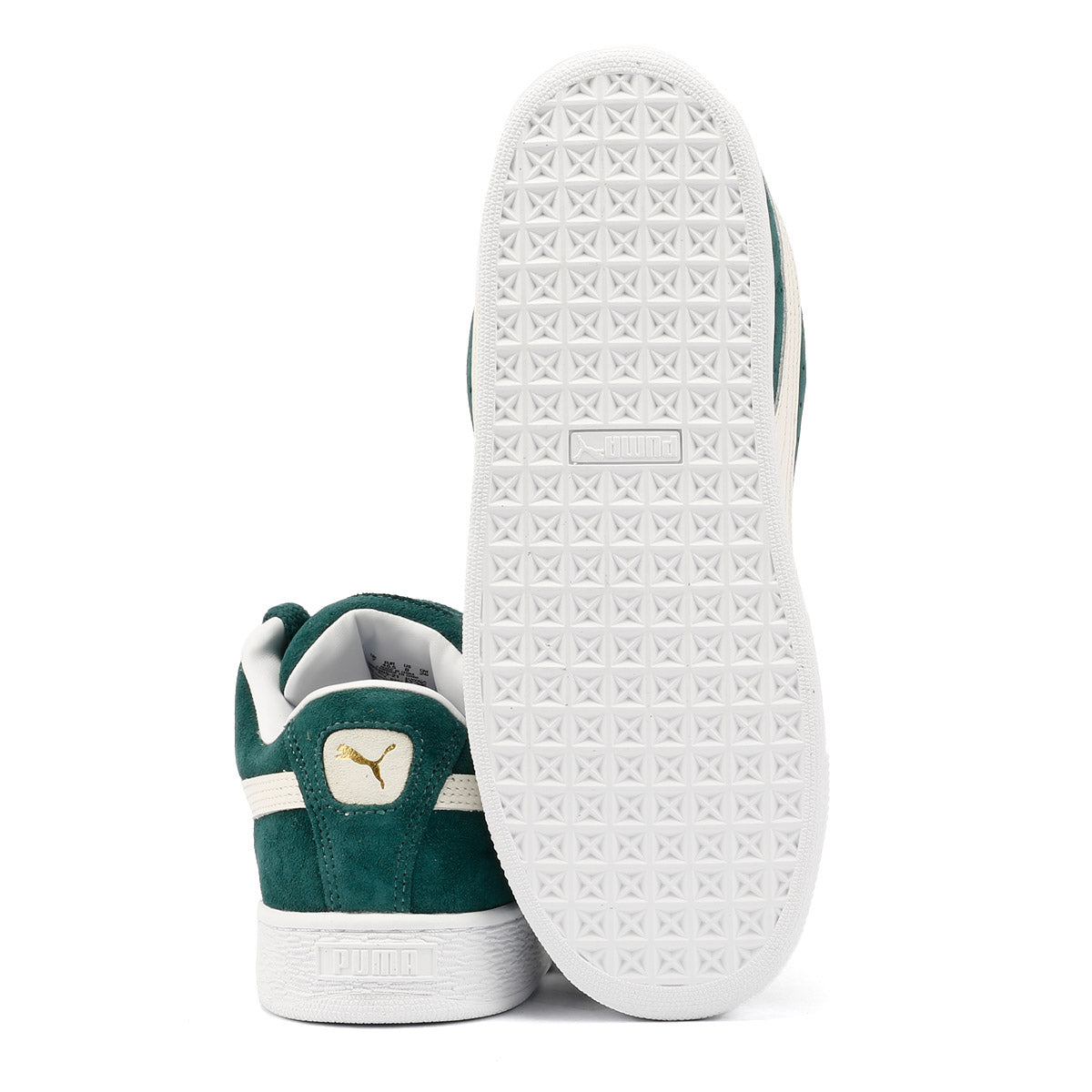 Puma Suede XL Wildleder Grüne Sneakers