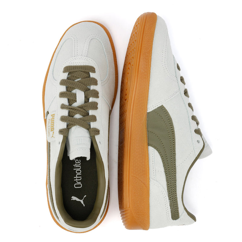 Puma Palermo Lederblaue Turnschuhe