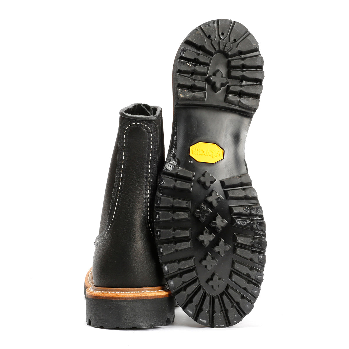 Red Wing 4501 8-Inch Logger Leder Herren Schwarze Stiefel