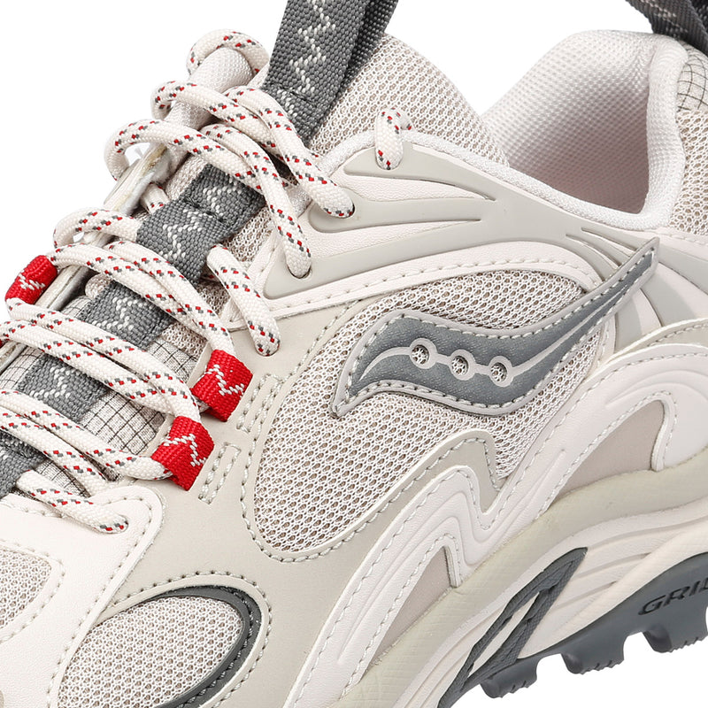 Saucony Grid Aura X Weiße Turnschuhe