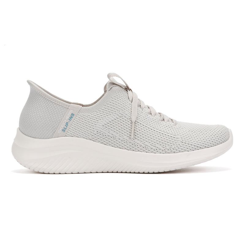 Skechers Ultra Flex 3.0 Elevated Damen Graue Turnschuhe