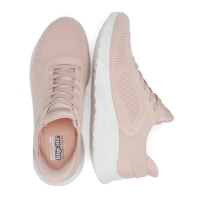 Skechers BOBS Squad Chaos Damen Rosa Turnschuhe