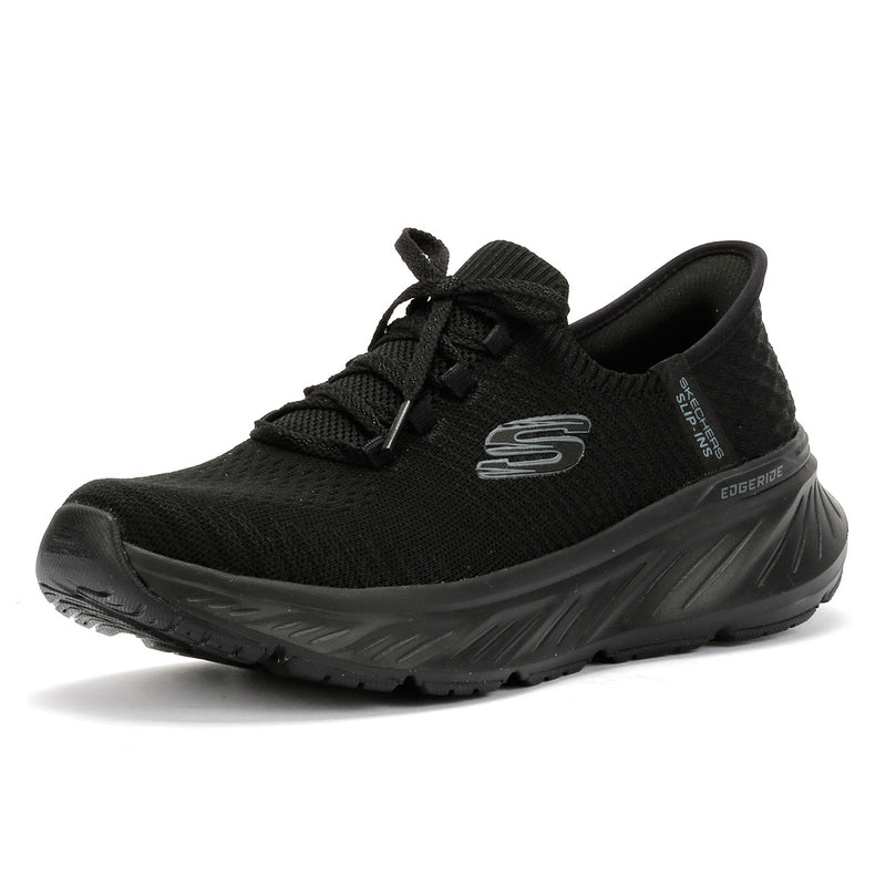 Skechers Slip-ins Edgeride Damen Schwarze Farbe Turnschuhe
