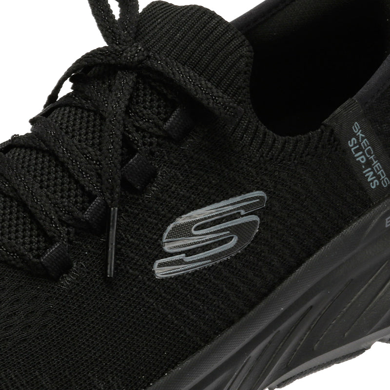 Skechers Slip-ins Edgeride Damen Schwarze Farbe Turnschuhe