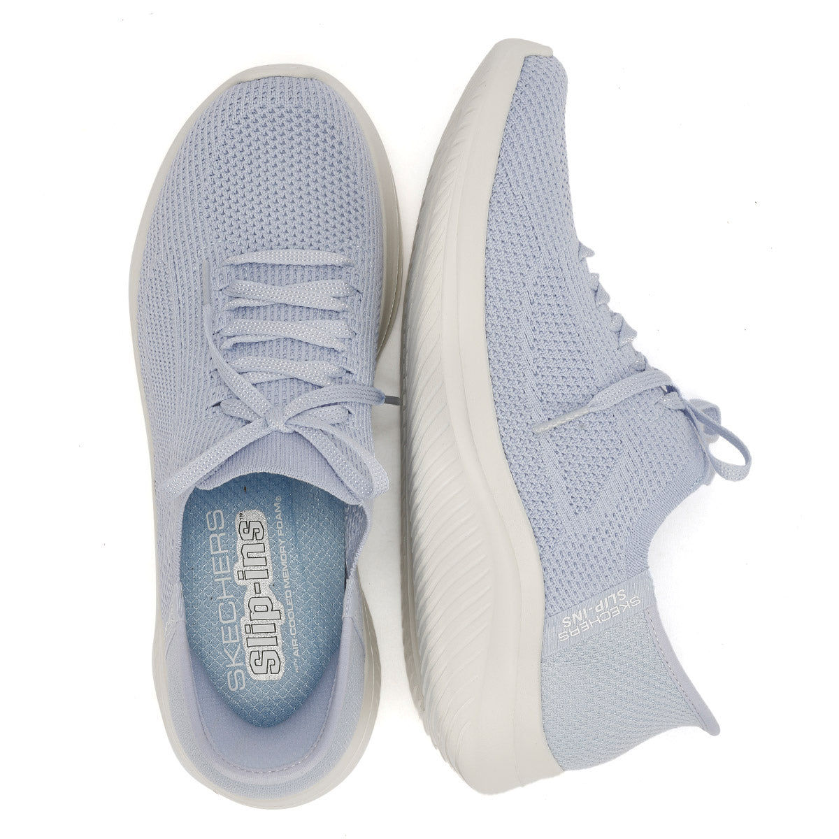 Skechers Ultra Flex 3.0 Elevated Damenblaue Turnschuhe