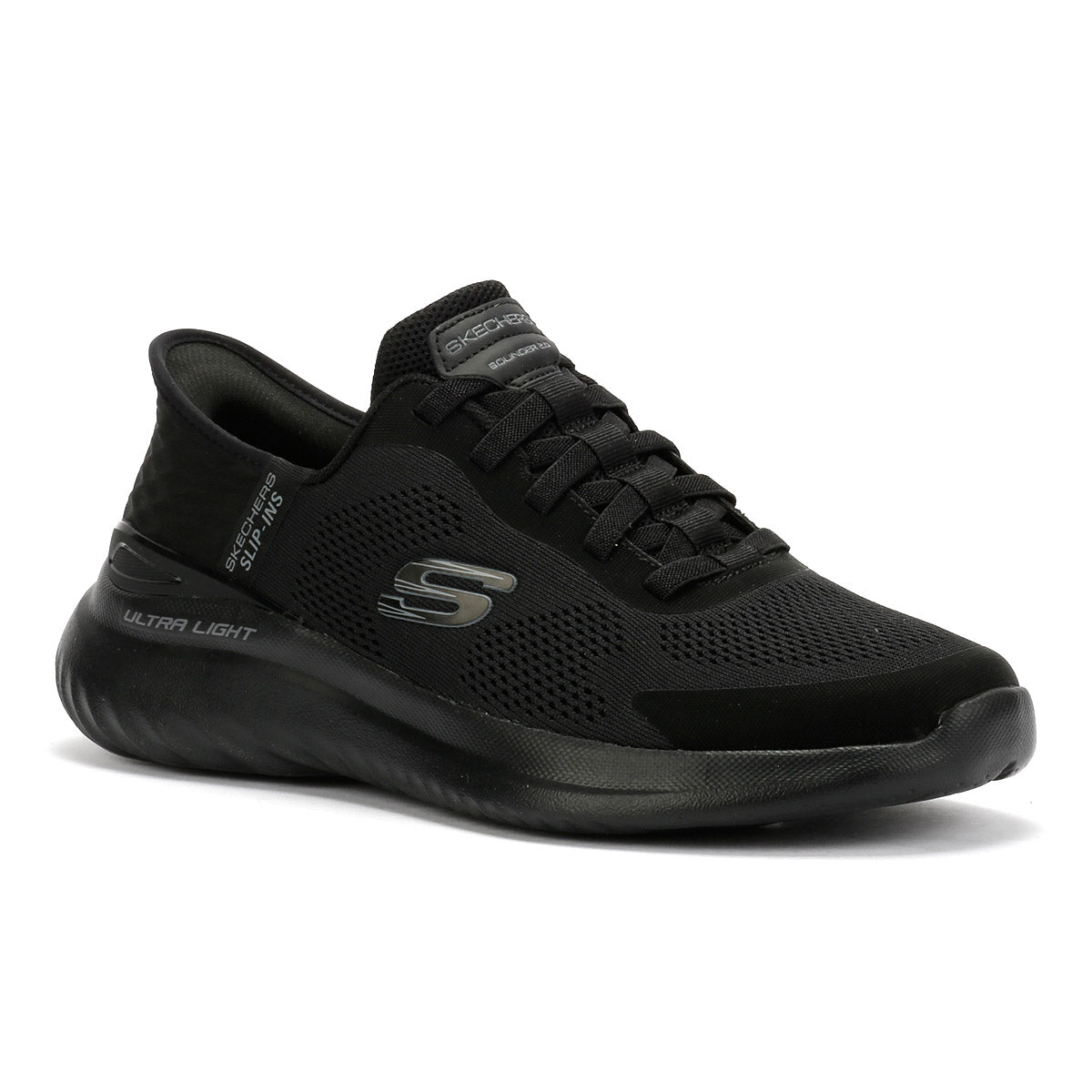 Skechers Bounder 2.0 Emerged Herren Schwarze Farbe Turnschuhe