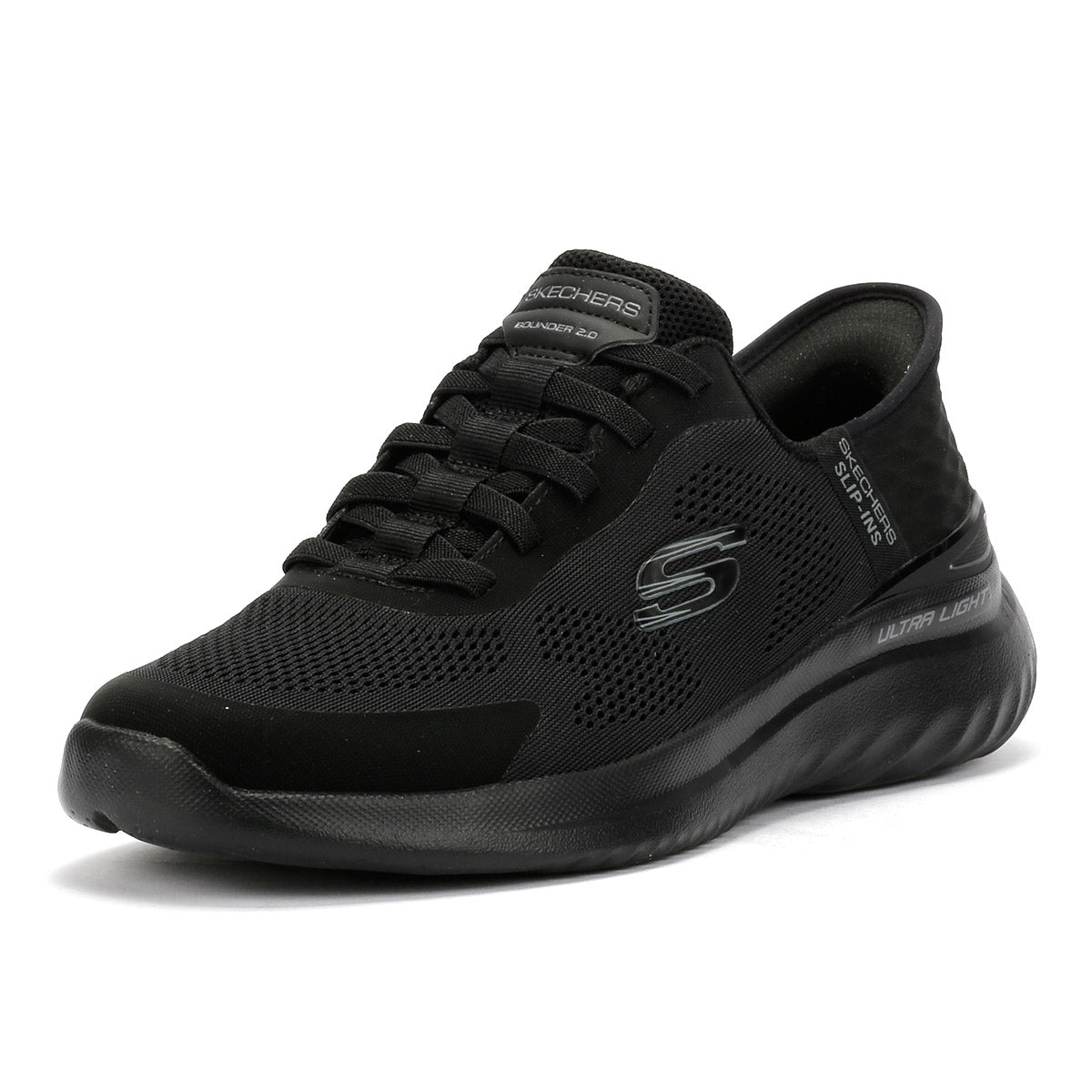 Skechers Bounder 2.0 Emerged Herren Schwarze Farbe Turnschuhe