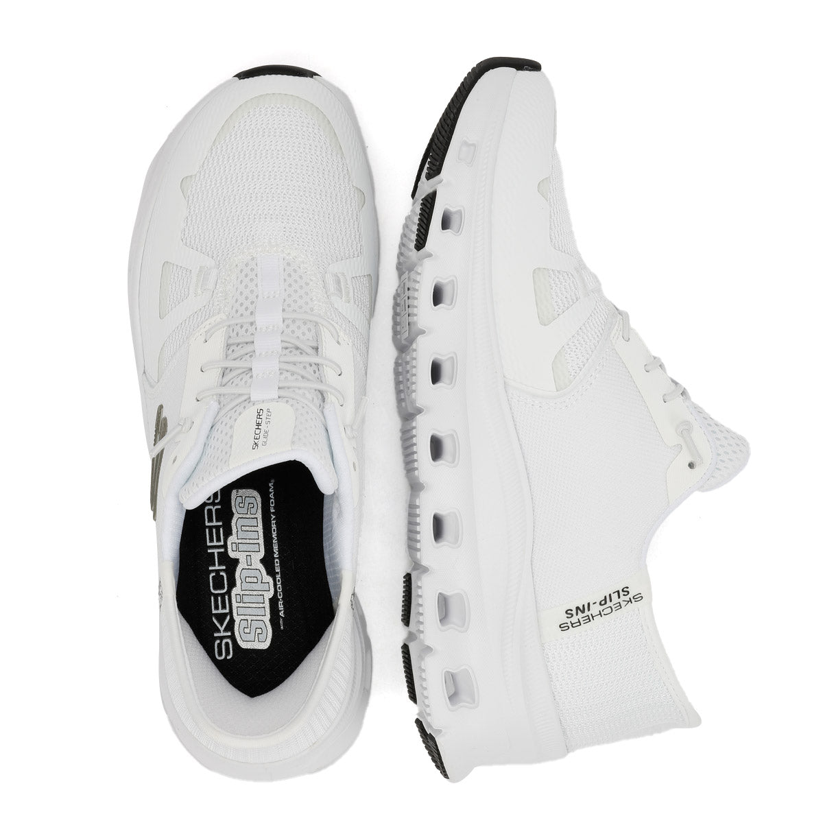 Skechers Glide-Step Pro Damen Weiße Turnschuhe