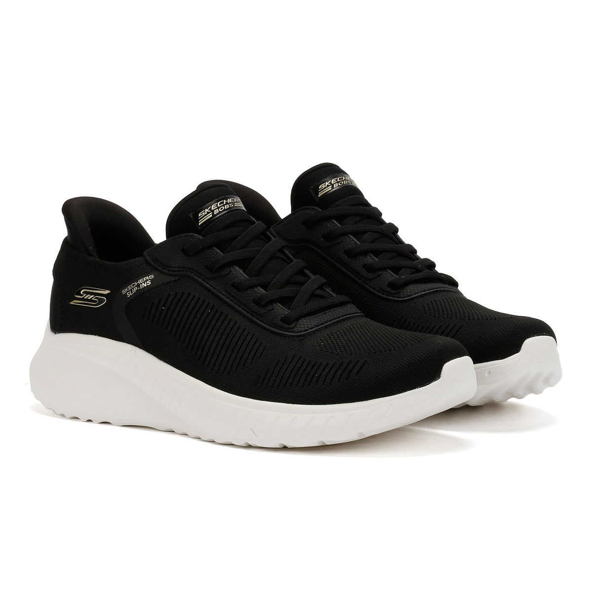 Skechers BOBS Squad Chaos Damen Schwarze Farbe Turnschuhe