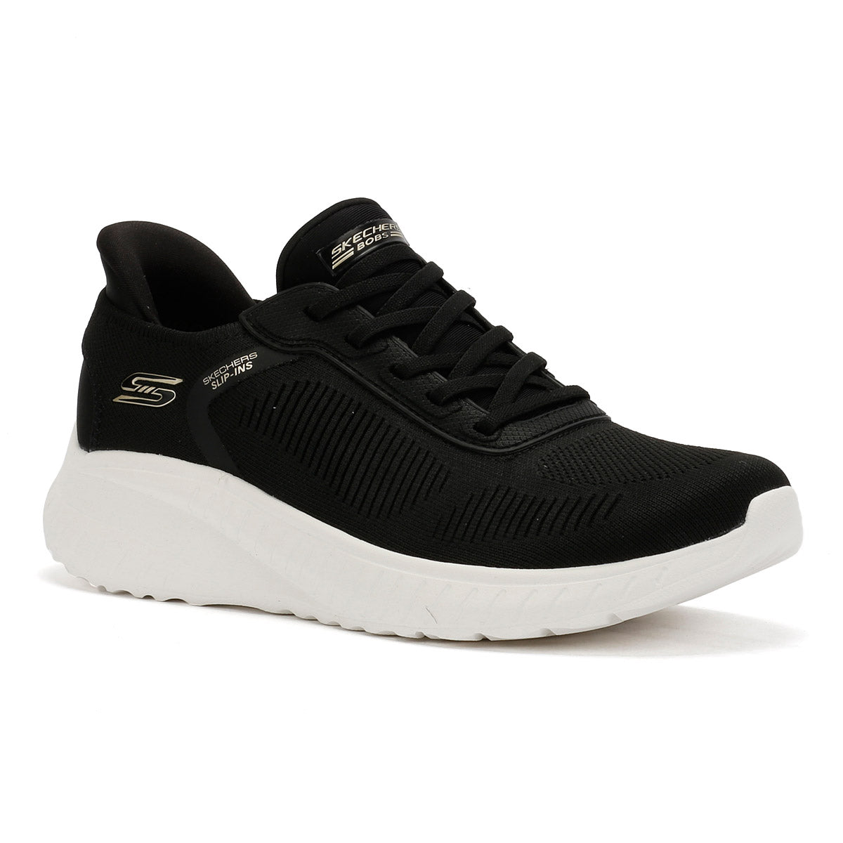 Skechers BOBS Squad Chaos Damen Schwarze Farbe Turnschuhe