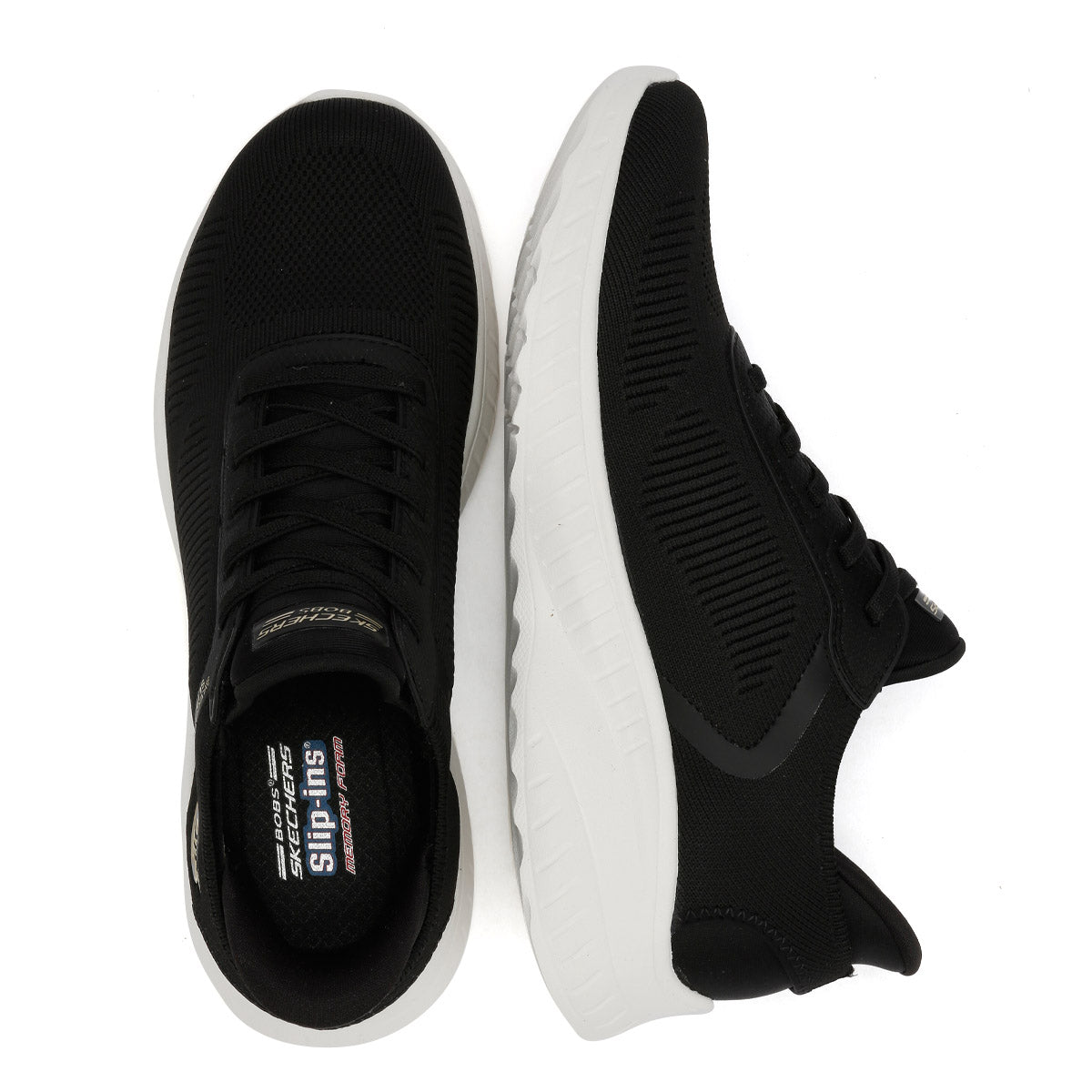Skechers BOBS Squad Chaos Damen Schwarze Farbe Turnschuhe