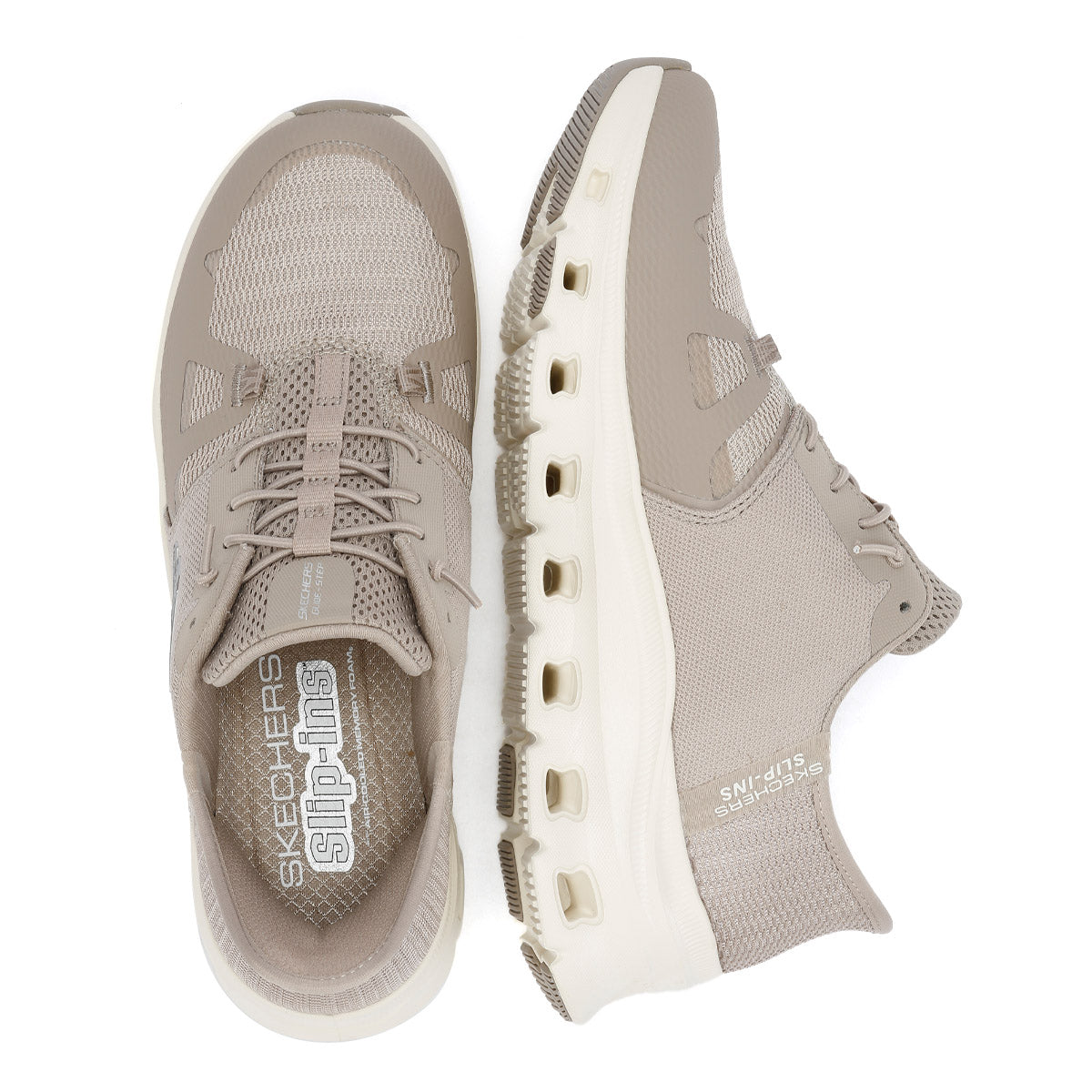 Skechers Glide-Step Pro Damen Sneaker In Beige