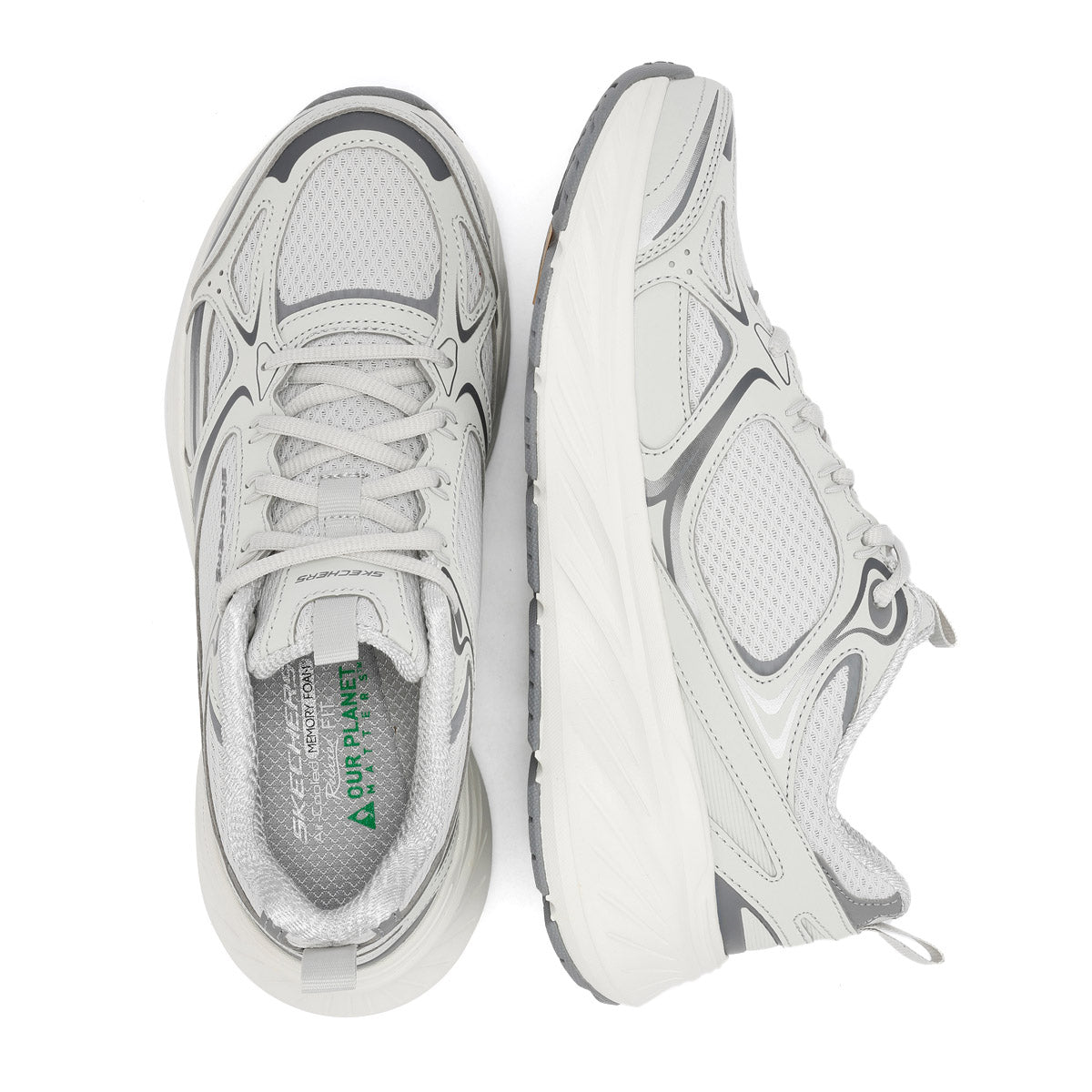Skechers Edgeridge Damen Graue Turnschuhe