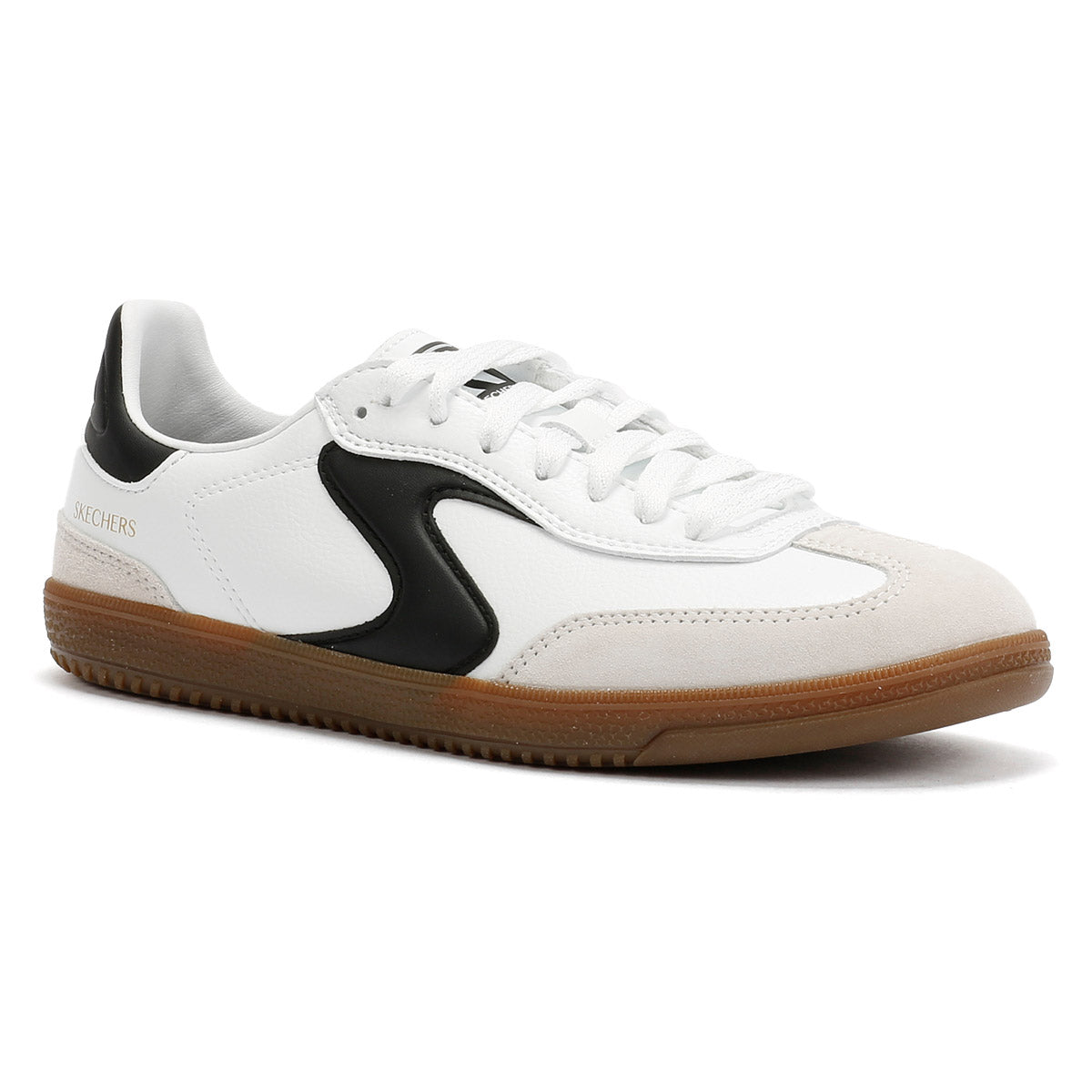 Skechers Hotshot Kickoff Damen Sneaker Aus Weißem Leder