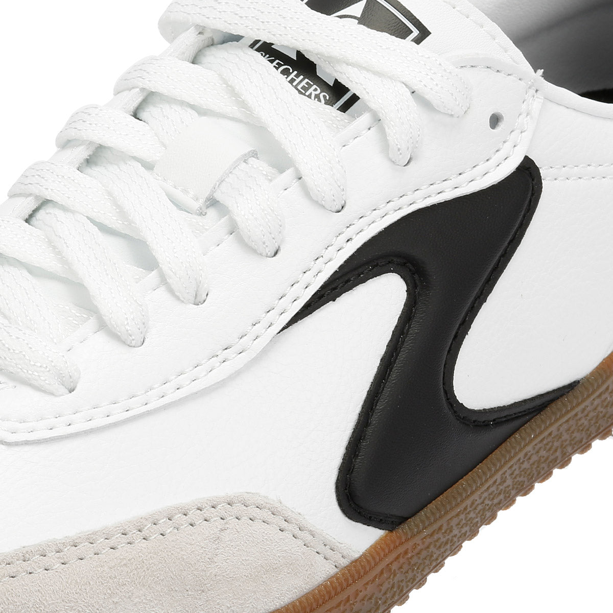 Skechers Hotshot Kickoff Damen Sneaker Aus Weißem Leder