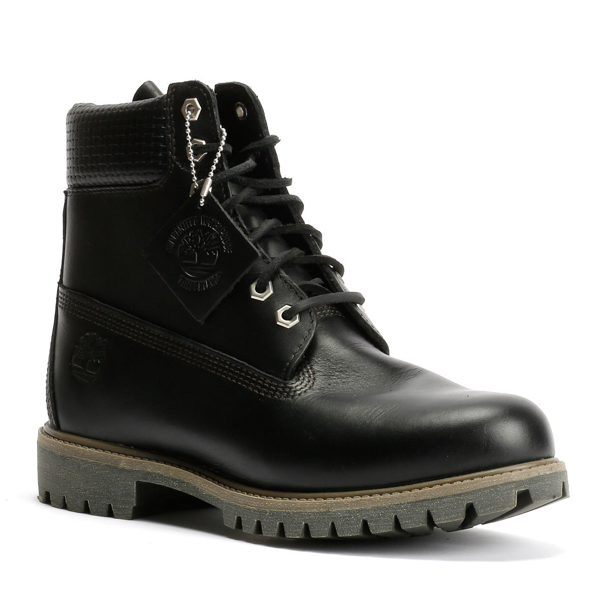 Timberland Premium 6-Zoll wasserdichte Herrenstiefel in Schwarz
