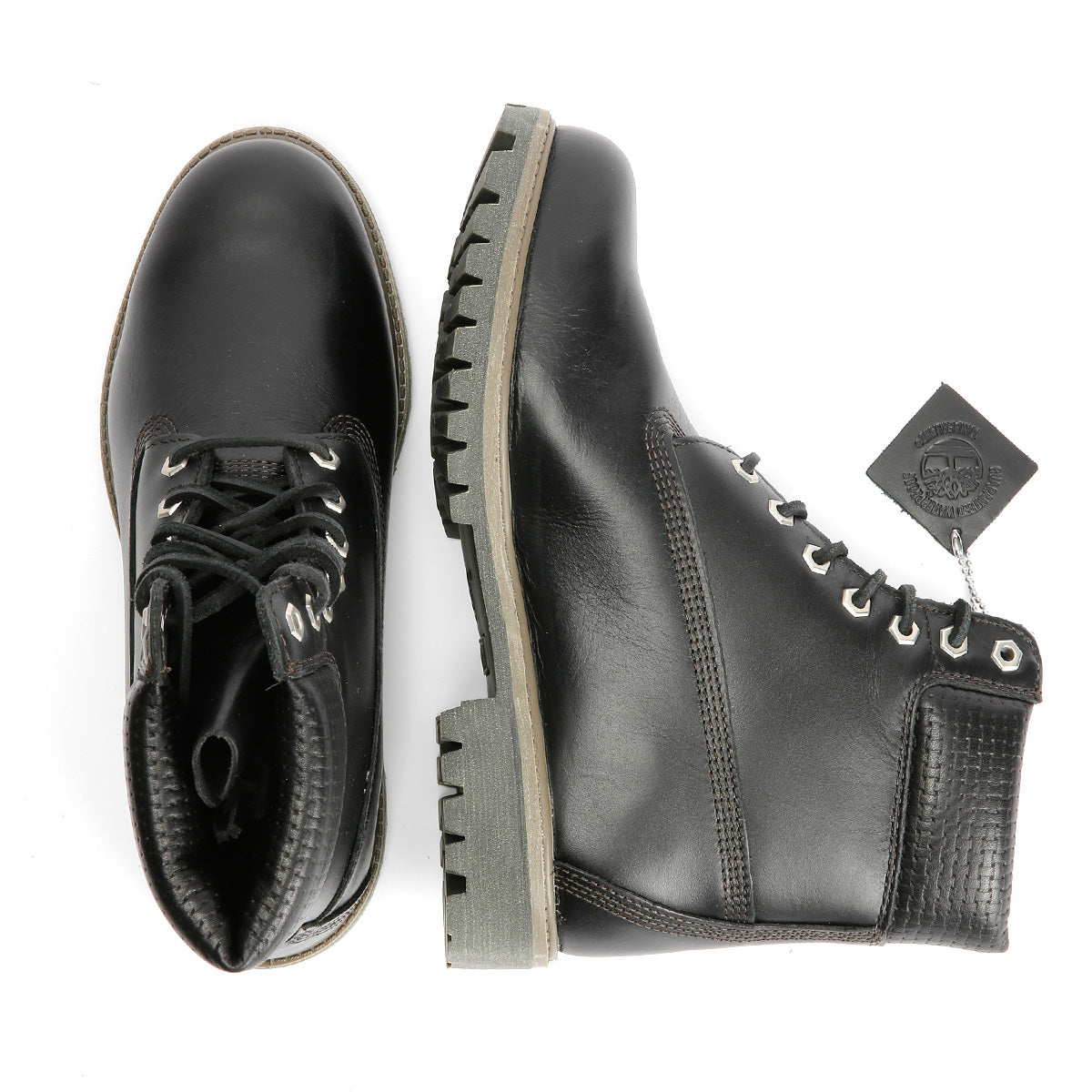 Timberland Premium 6-Zoll wasserdichte Herrenstiefel in Schwarz