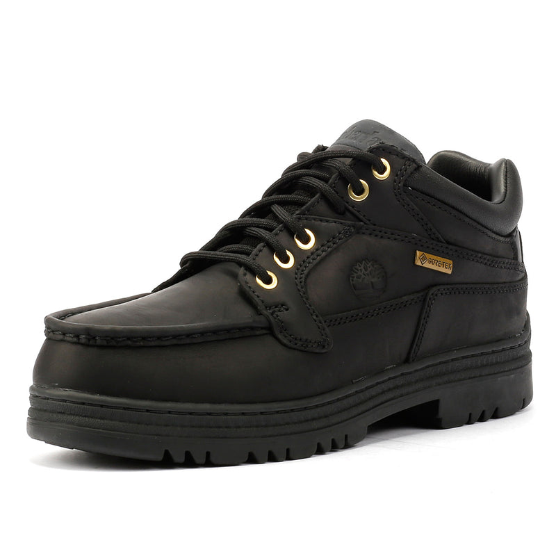 Timberland Heritage Mid Lace Gore-Tex Schwarze Farbe Herrenlederstiefel