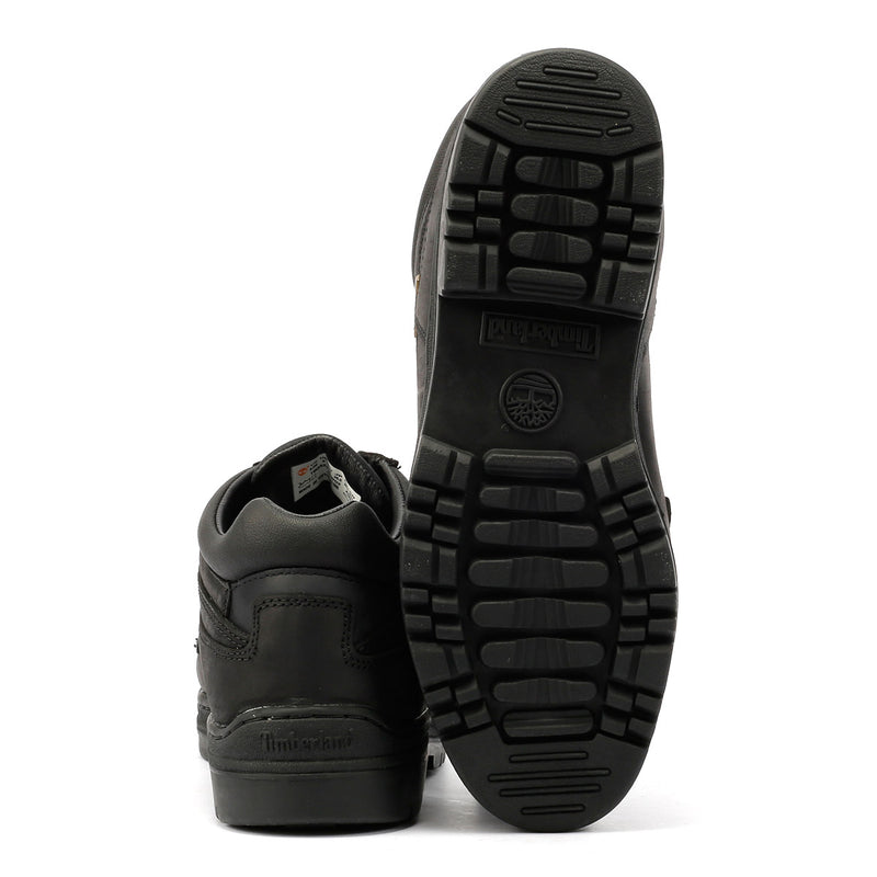 Timberland Heritage Mid Lace Gore-Tex Schwarze Farbe Herrenlederstiefel